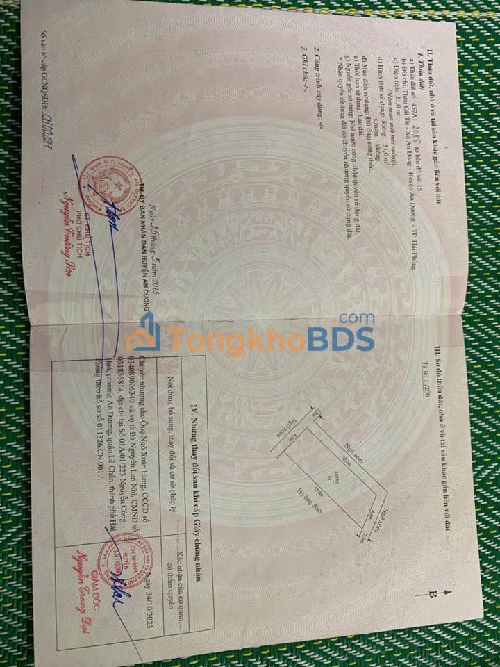 Bán Đất Tặng Nhà C4 An Đồng, Hải Phòng - 60m² Sổ Đỏ, Giá Đầu Tư 2.3 Tỷ