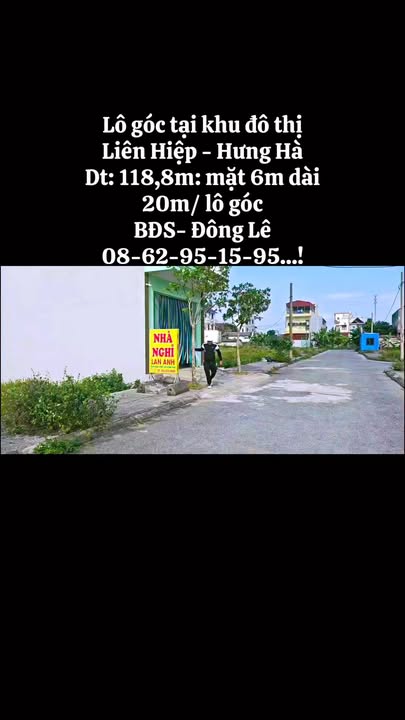 Đất Lô Góc 118.8m² Thôn Ngừ, Hưng Hà - Gần Quốc Lộ 39