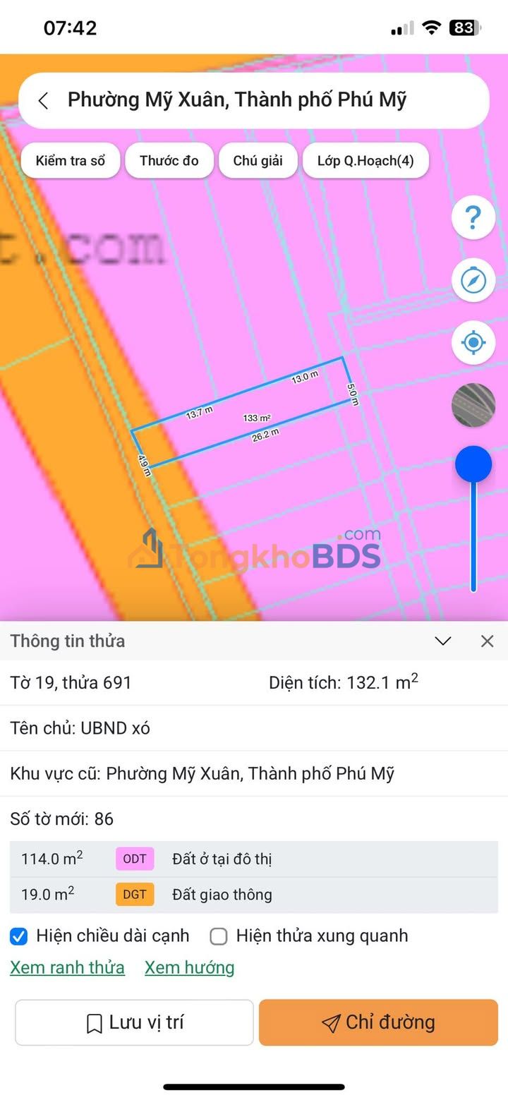Nhà Mặt Tiền Bê Tông 130m² KP Mỹ Tân, Phú Mỹ - Giá 1.9 Tỷ
