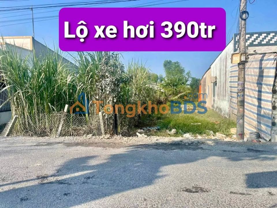 Đất Thổ Cư Vĩnh Long 76.4m² - Mặt Tiền Đường Nhựa Giá Chỉ 390 Triệu