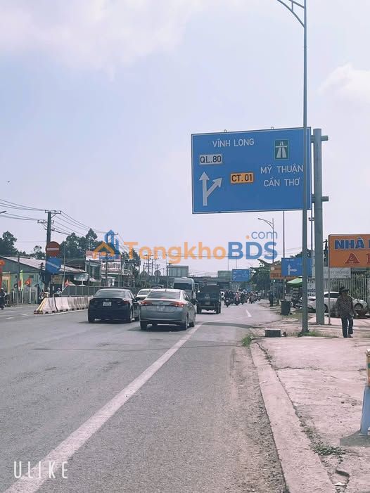 Đất Góc 2 Mặt Tiền QL80 Vĩnh Long - 239m² Kinh Doanh Đắc Lợi - Giá 6.2 Tỷ