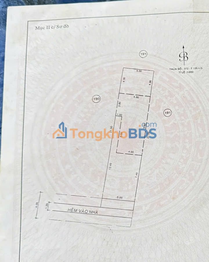 Bán Nhà Trung Tâm Bảo Lộc 110m² - Hẻm Ô Tô, Sổ Hồng Hoàn Công