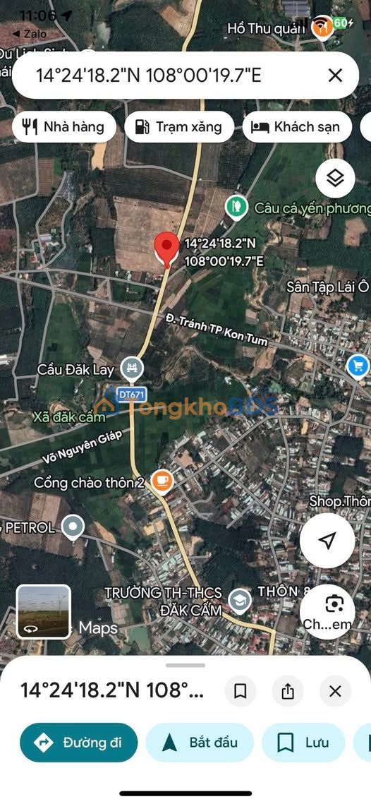 Bán Đất Nền Kon Tum 140m² Mặt Tiền Tỉnh Lộ 671 - Giá Chỉ 4xx Triệu