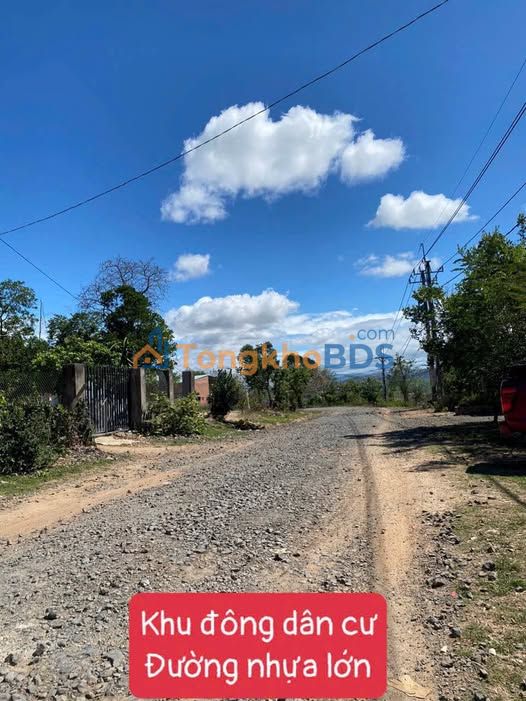 Bán đất thổ cư 250m² Mặt tiền Ngô Đức Đệ, Kon Tum - Sổ hồng sẵn
