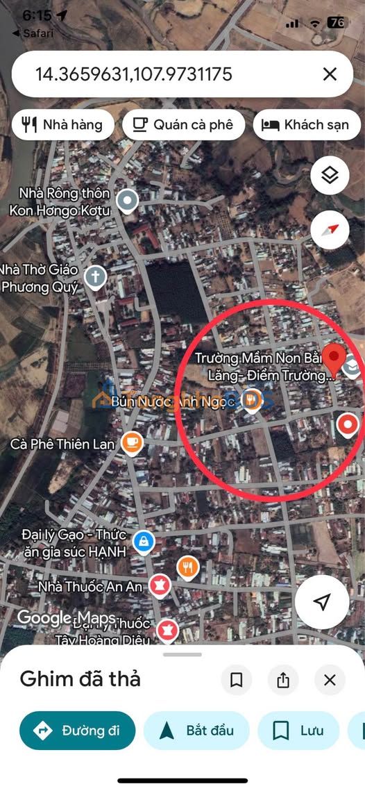 Bán Đất Thổ Cư 130m² Kon Tum - Gần Trung Tâm, Giá Chỉ 1xx Triệu