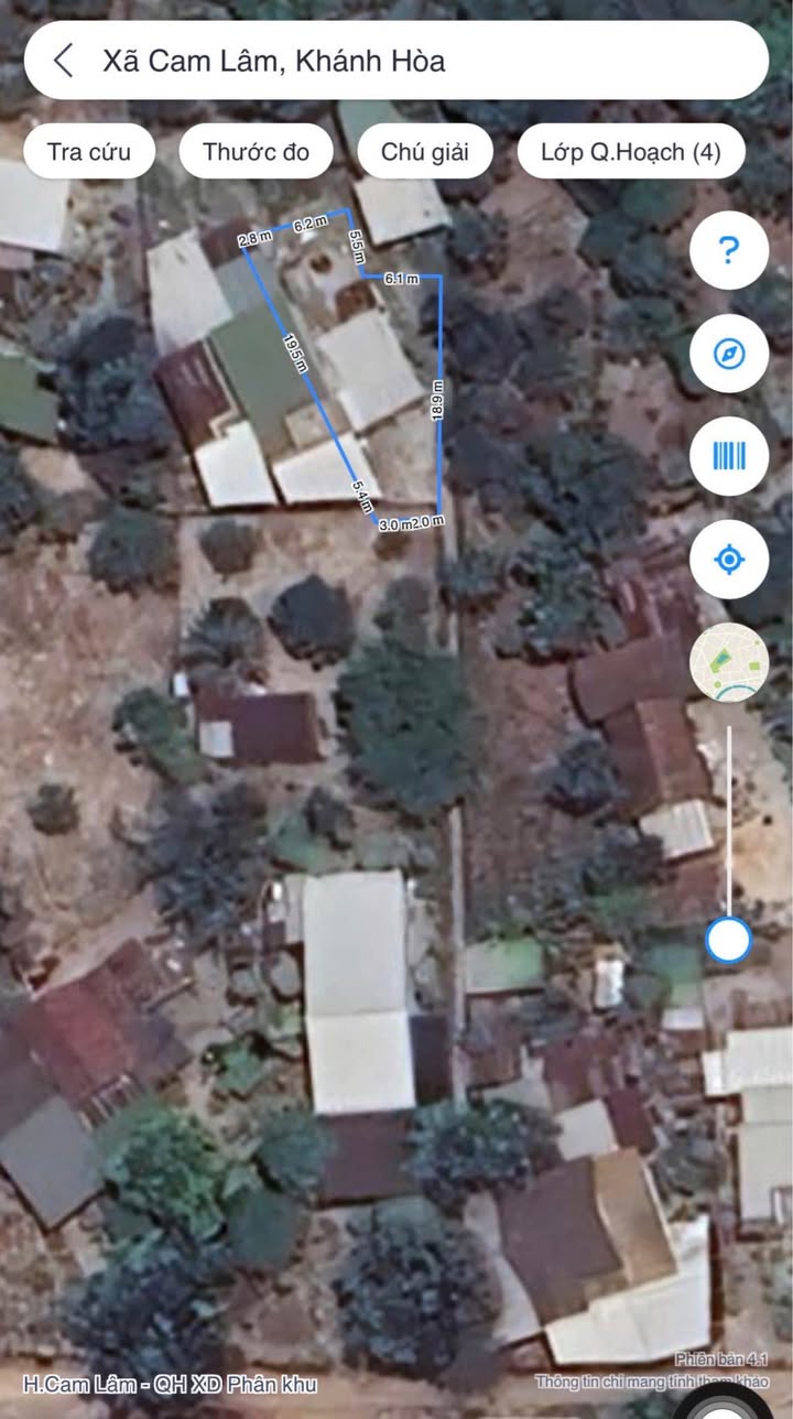 Đất Lập Định Cam Lâm 222m² - Sổ Đỏ Rõ Ràng, Gần Chợ