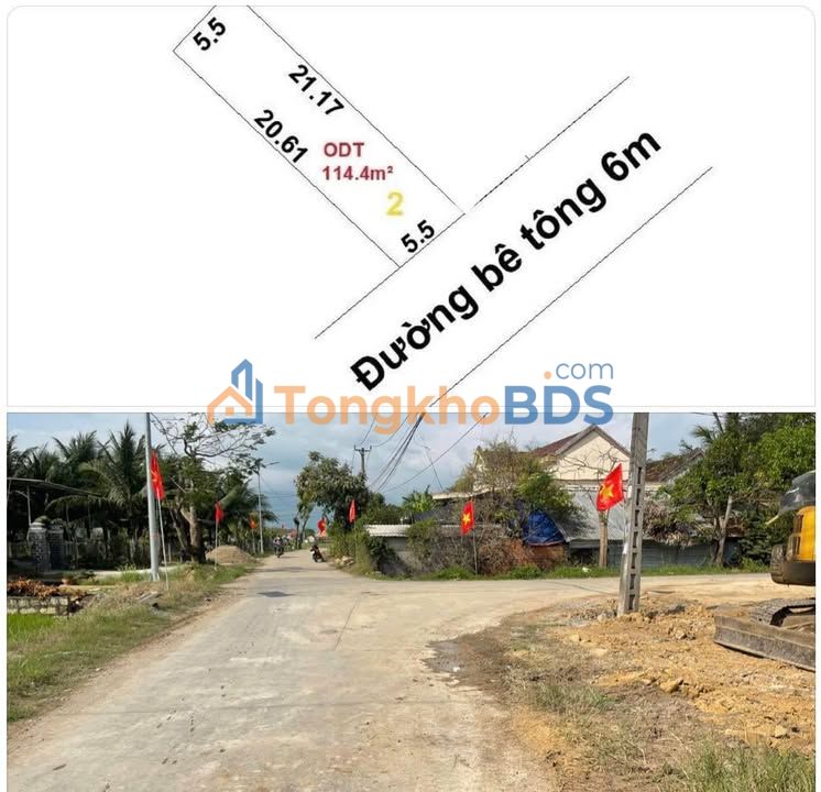 Đất Ninh Giang, Ninh Hòa 115m² full thổ cư - Giá tốt đầu tư