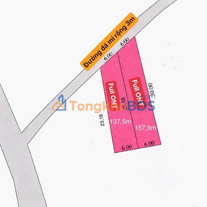 Đất nền 158m² full thổ, Khánh Hiệp, Khánh Vĩnh - Giá chỉ 139 triệu