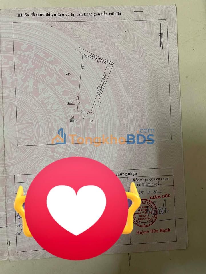 Đất Nền 316m² Sổ Thổ Cư, Mặt Tiền 2 Thoáng, Gần Chợ Tân Đức - Long An