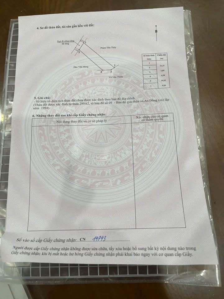 Bán đất 90m² Vĩnh Khê, An Dương, Hải Phòng - Giá 2.6 tỷ