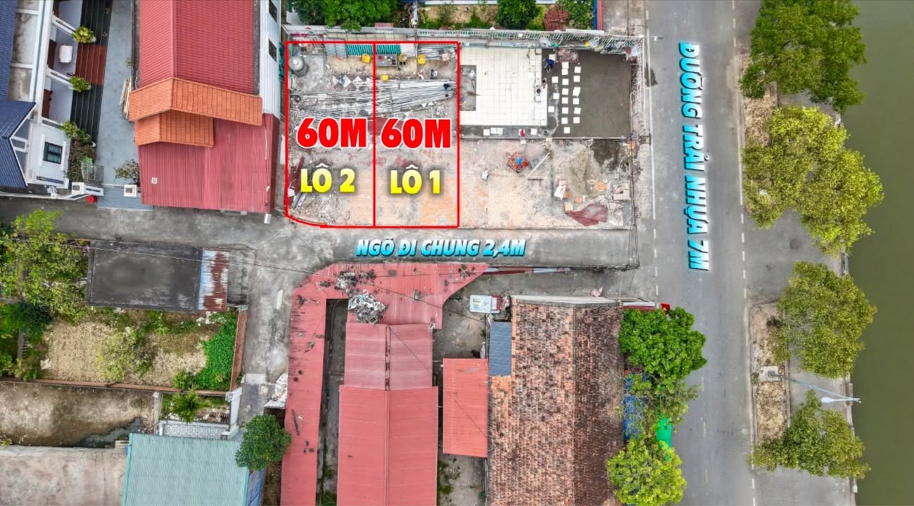 Bán Đất Vàng Hoàng Động, Thủy Nguyên: 60m² Sổ Đỏ Chính Chủ - Giá 1.3 Tỷ