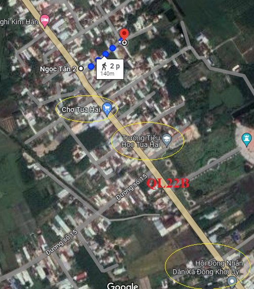 Đất Nền Góc 2 Mặt Tiền 925m² Sổ Hồng Tại Châu Thành, Tây Ninh - Giá Tốt