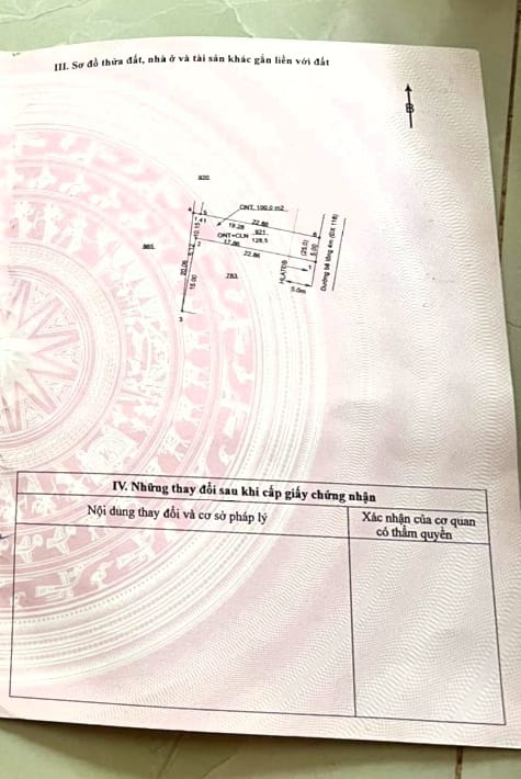 Bán Đất Phú An Bến Cát 110m² - Sổ Đỏ Rõ Ràng