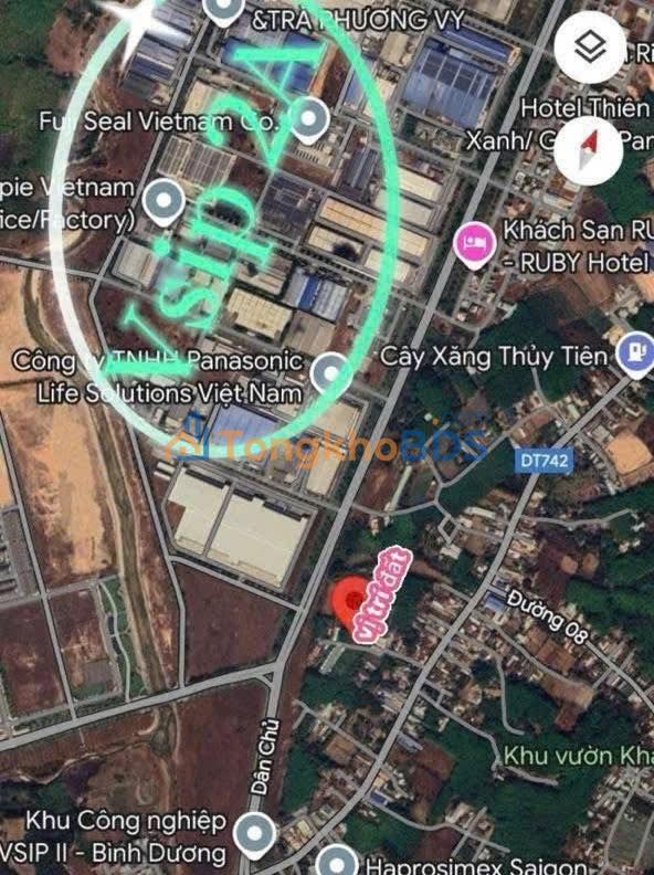 Đất Vĩnh Tân, Bình Dương - 115m² Thổ Cư, Sát Visip 2, Giá 1.6 Tỷ