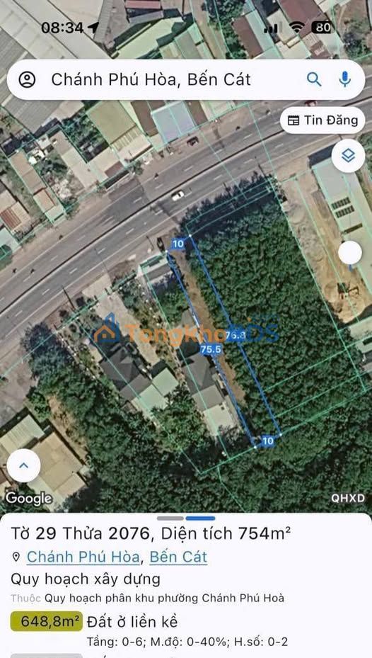 Đất Mặt Tiền DT741 Chánh Phú Hòa, Bình Dương - 760m² Kinh Doanh Đa Ngành