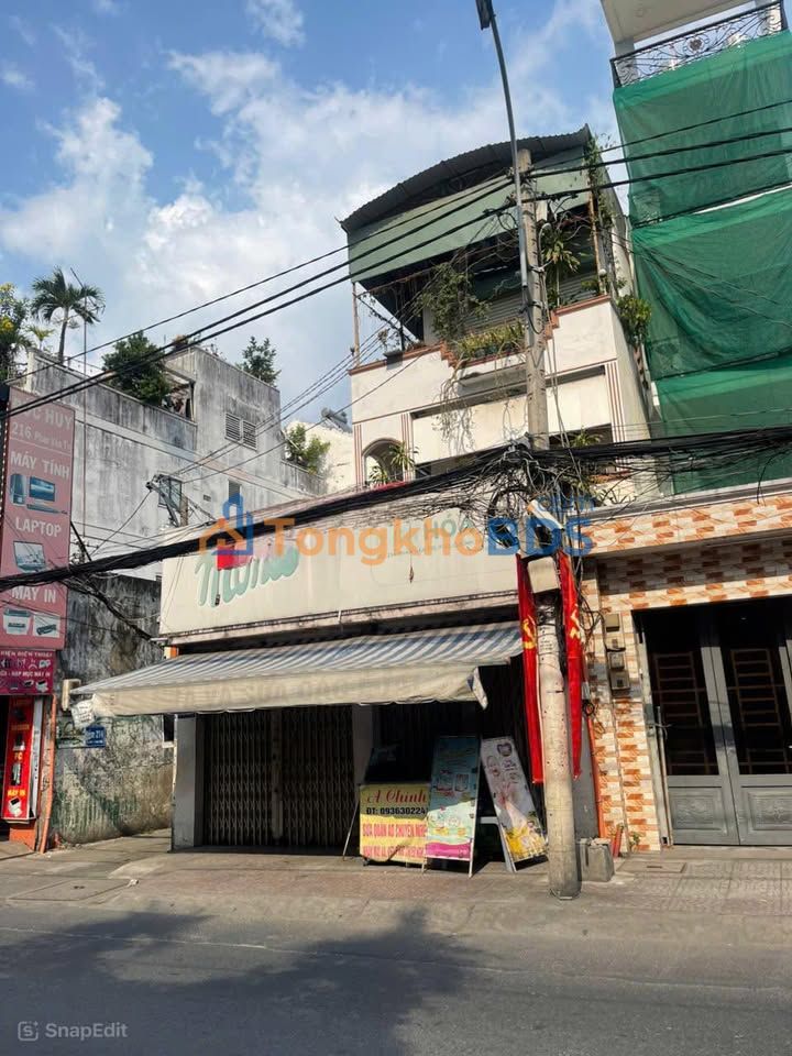 Mặt bằng KD góc 2 MT Phan Văn Trị, Bình Thạnh - 64m²