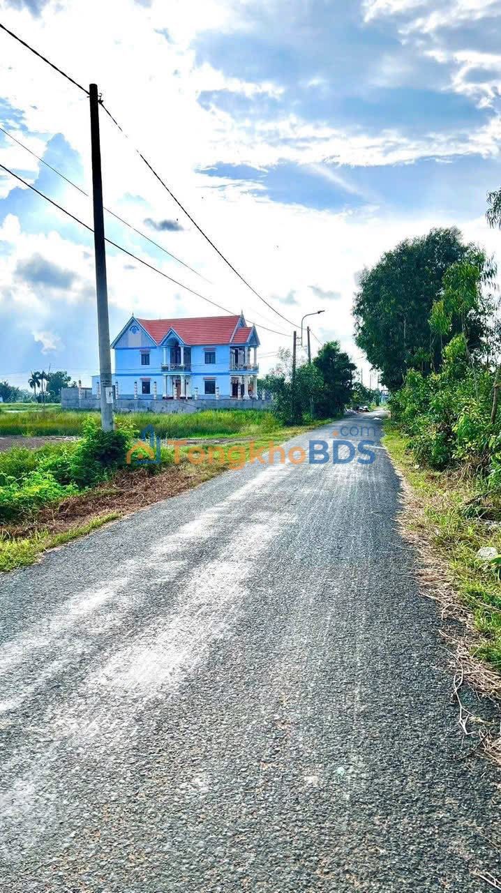 Đất nền 158m² mặt tiền đường nhựa, Xã Phước Vĩnh Tây, Long An - Sổ đỏ sẵn sàng