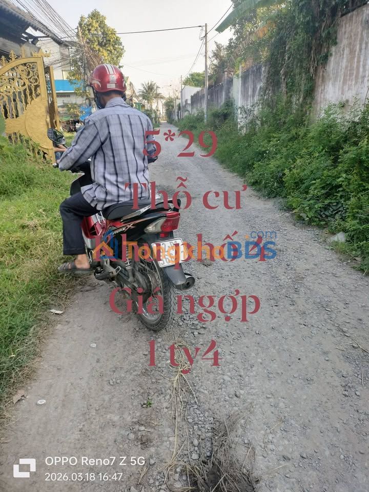 Đất Nền 145m² Tân Châu, Tây Ninh - Giá 1.4 Tỷ, Sổ Hồng Sẵn Sàng