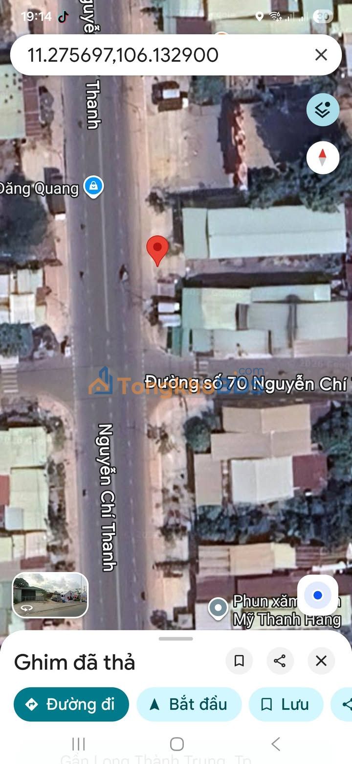 Đất Mặt Tiền Nguyễn Chí Thanh, Hòa Thành, Tây Ninh - 203m² Thổ Cư, Giá Tốt