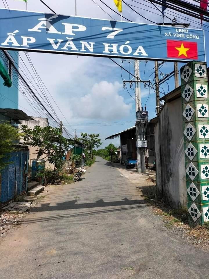 Đất thổ 110m² mặt tiền nhựa Vĩnh Công, Châu Thành - Sổ riêng 850 triệu