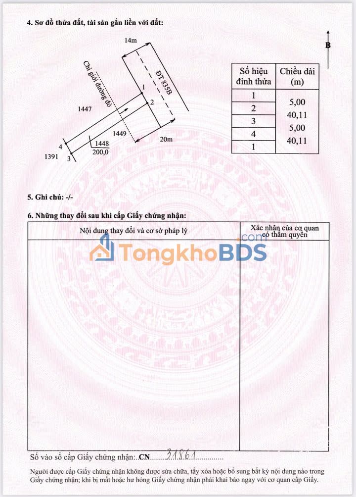 Đất Nền MT 835B Cần Giuộc 200m² - Giá Tốt Đầu Tư, Kinh Doanh Mọi Ngành