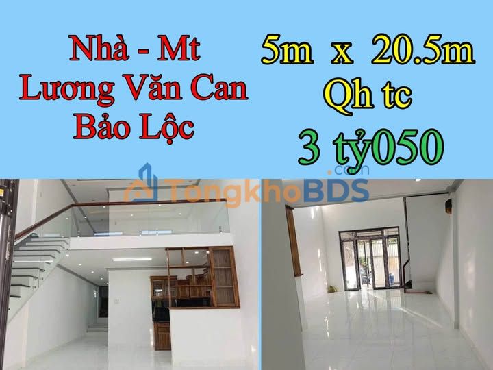 Nhà Mặt Tiền Lương Văn Can, Bảo Lộc - 102m² Giá 3.05 Tỷ