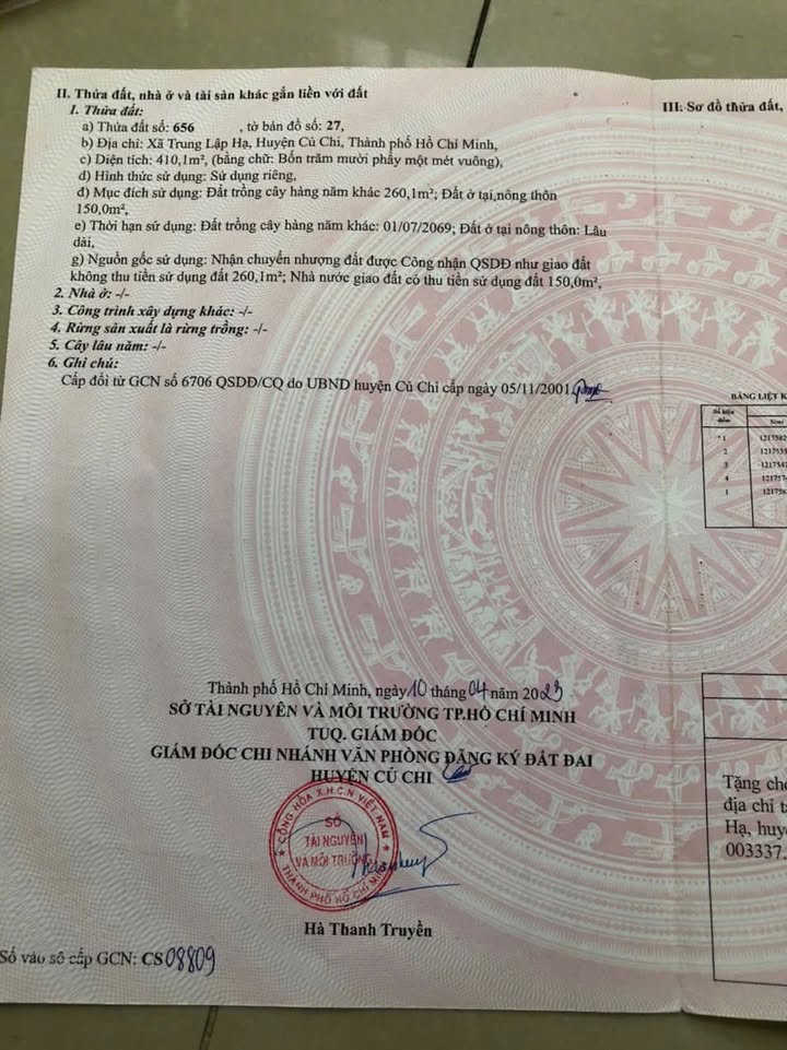 Nhà Mặt Tiền Nguyễn Thị Rành, Củ Chi - Ngang 10m, 600m² Thổ Cư