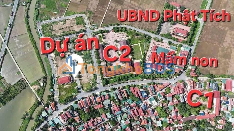 Đất nền Phật Tích, Bắc Ninh 97.5m² - View vườn hoa, giá tốt