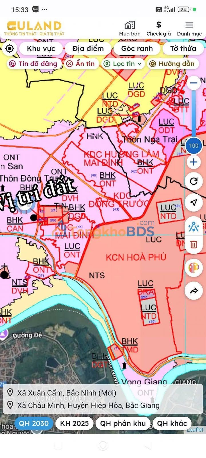 Đất nền 100m² Xuân Lai, Bắc Ninh - Giá chỉ hơn 900 triệu, sát KCN Hoà Phú