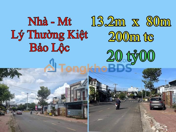 Đất Vàng Mặt Tiền Lý Thường Kiệt, Bảo Lộc - 1056m² Giá 20 Tỷ