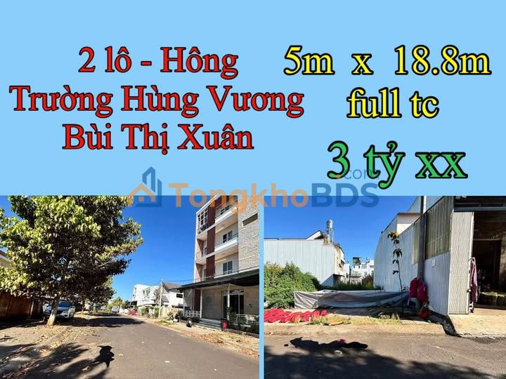 Bán Đất 94m² Mặt Tiền Nhánh Bùi Thị Xuân, Bảo Lộc - Sổ Hồng Sẵn Sàng