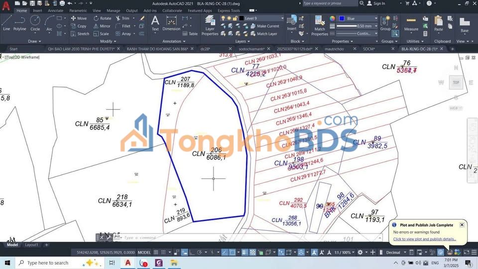 Đất nền Lộc Ngãi Bảo Lâm 7.300m² 2.8 tỷ - Sổ đỏ chính chủ
