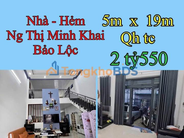 Nhà trung tâm B'lao 95m² 2.55 tỷ - Chính chủ bán gấp