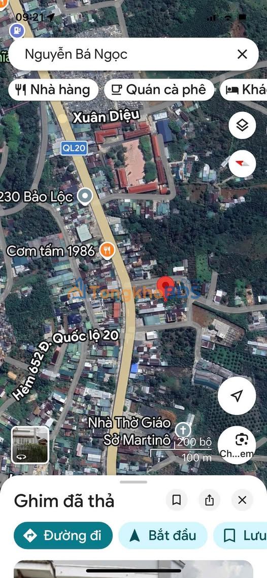 Mặt Tiền Nguyễn Ba Ngọc Lộc Châu, Bảo Lộc - 108m² Full Thổ Cư, Có Kho Tiền Chế - Giá 1.2 Tỷ