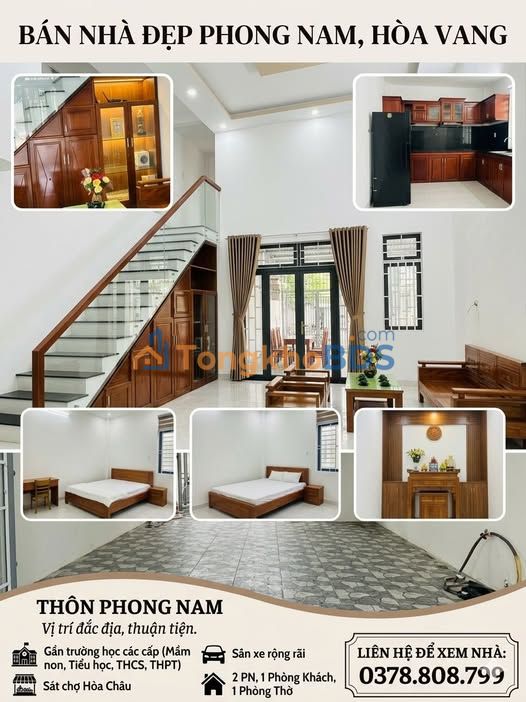 Bán Nhà 2 Tầng Phong Nam, Đà Nẵng - Sổ Hồng 100m², 3 Tỷ