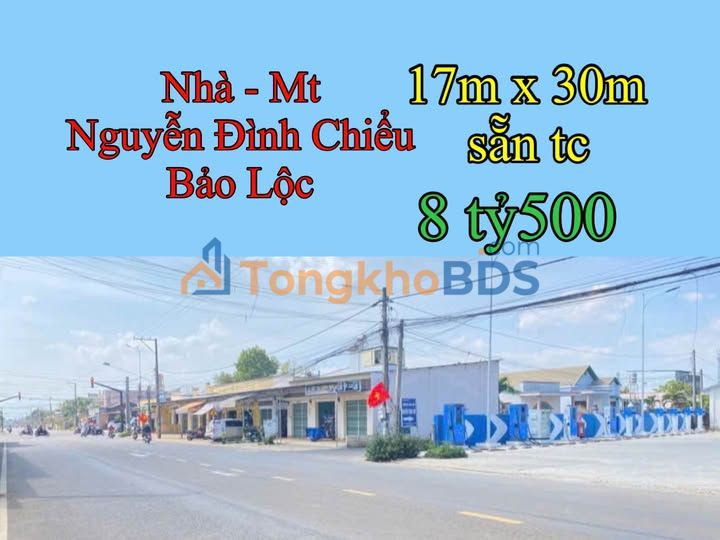 Nhà Mặt Tiền Nguyễn Đình Chiểu, Bảo Lộc - 510m², 8.5 Tỷ, Kinh Doanh Đỉnh Cao