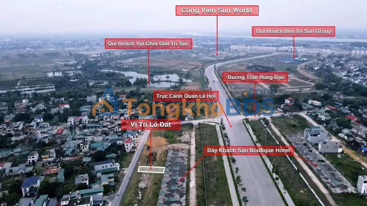 Đất Nền Mặt Tiền Quảng Trường Biển Thanh Hóa - 99m², Sổ Đỏ Sẵn Sàng