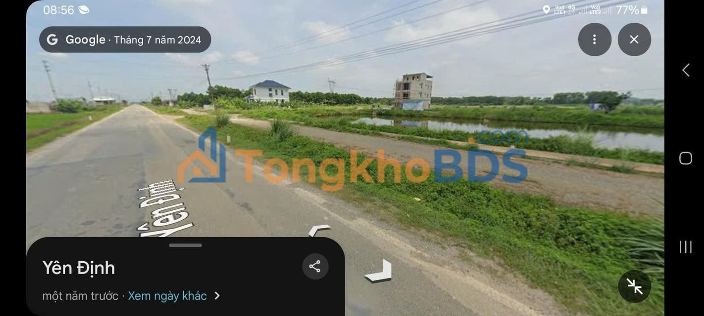 Đất Đầu Ve 2 Mặt Tiền 100m² Xã Định Tân, Yên Định - Sổ Hồng Sẵn Sàng