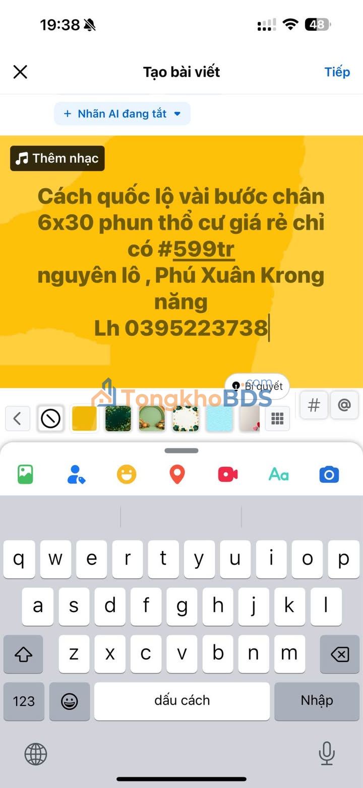 Bán Đất 180m² Phú Xuân Krông Năng - Sổ Hồng Thổ Cư Giá 599 Triệu