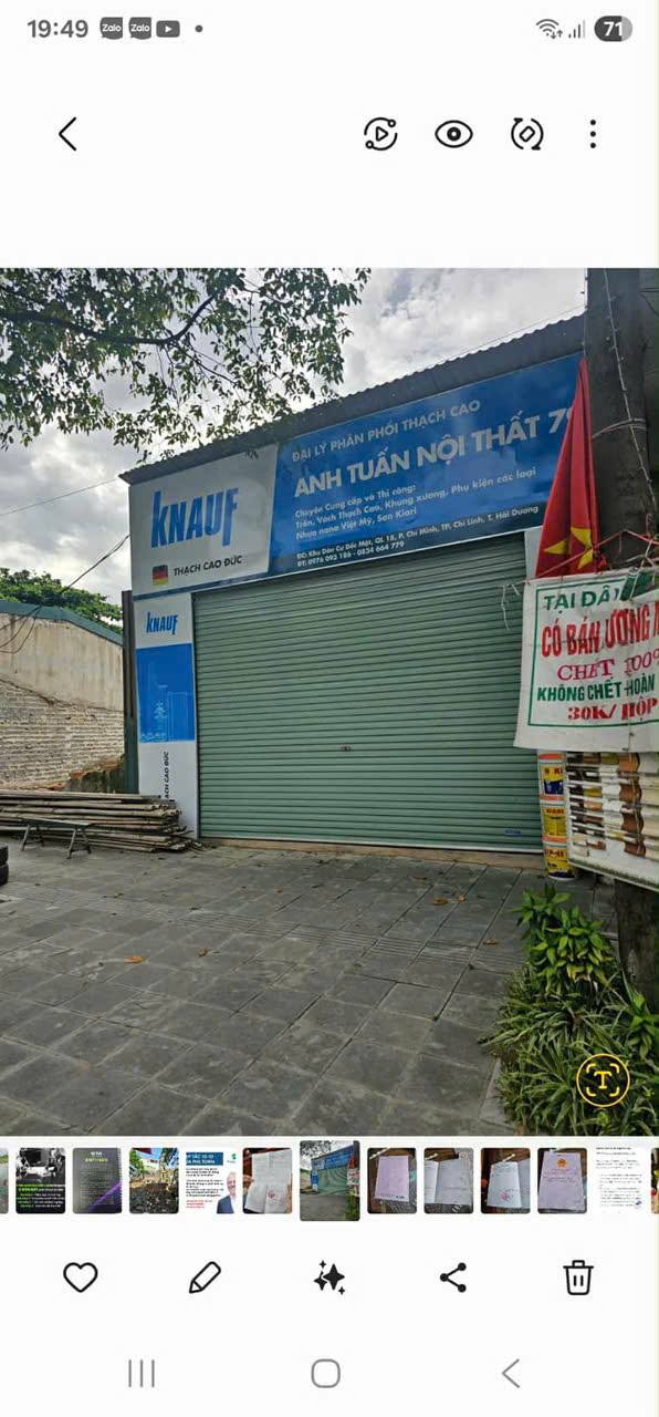 Bán đất tặng nhà cấp 4 Phường Sao Đỏ, Chí Linh - Kinh doanh tốt, 82m²