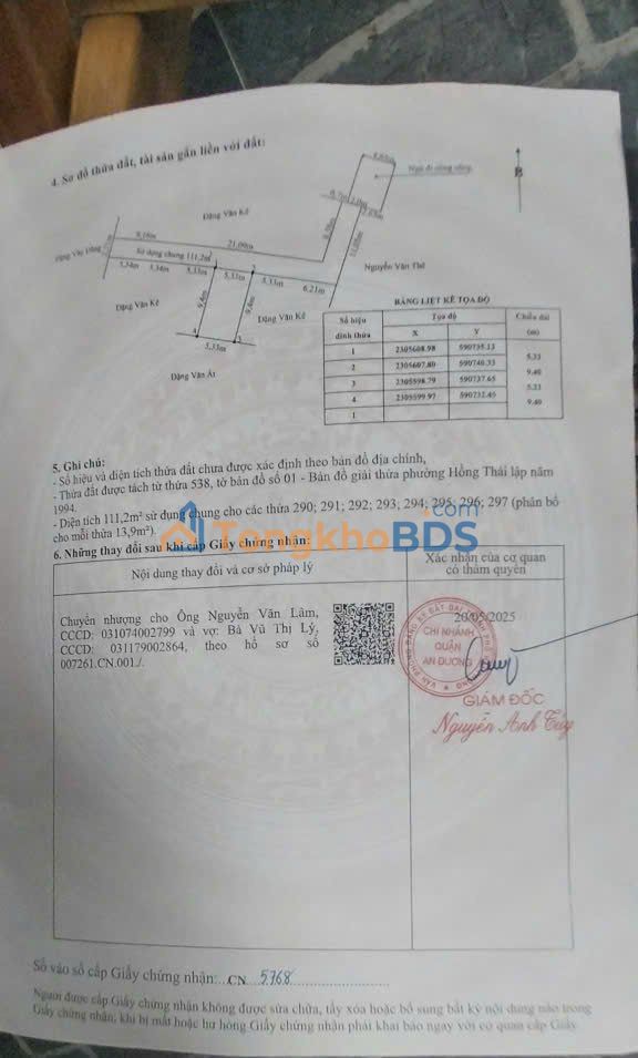 Đất nền An Dương, Hải Phòng - 50m² cạnh Trục 351, Ngõ ô tô, 1.22 tỷ/lô