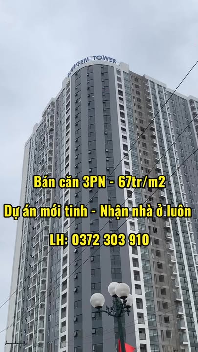 Chung cư 3PN Hoàng Mai - Nhận nhà ở ngay, giá 6.48 tỷ