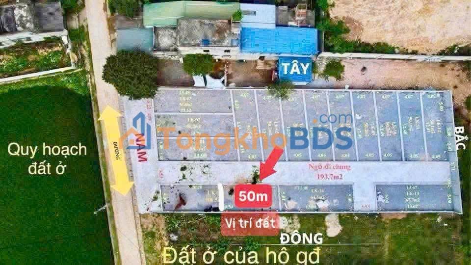 Bán đất Nguyễn Thượng Hiền, Vân Đình 50m² - 1 tỷ, Sổ đỏ sẵn sàng