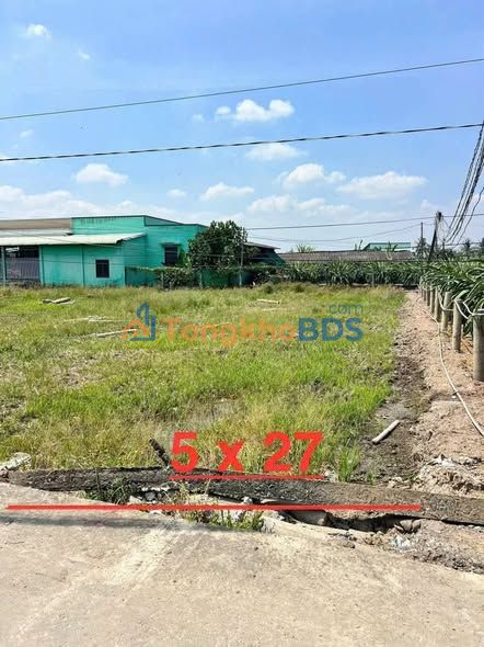 Bán Đất Tầm Vu Tây Ninh 135m² Sổ Hồng Riêng, Giá 420 Triệu