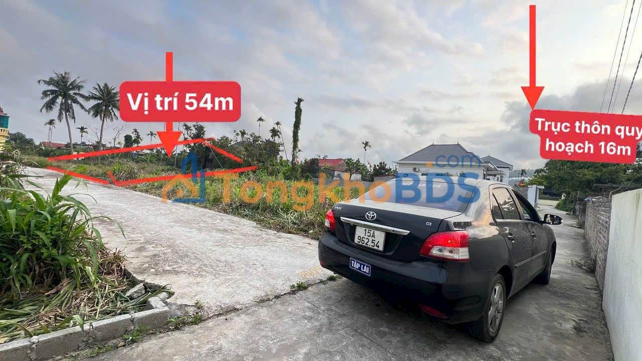 Bán Đất Nền 54m² An Dương, Hải Phòng - Giá Tốt, Ngõ Ô Tô