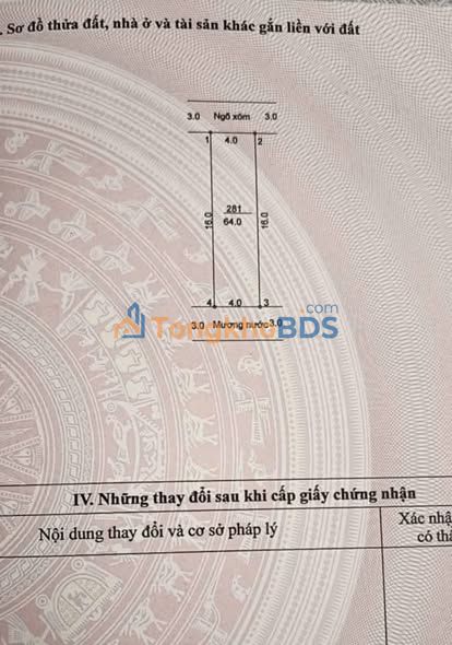 Đất nền Tiên Phương Chương Mỹ 64m² giá 3 tỷ - Chính chủ bán