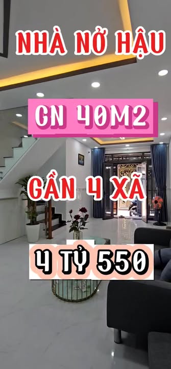 Nhà 2 Lầu 40m² Hương Lộ 2, Bình Tân - Sẵn Sàng Vào Ở Ngay