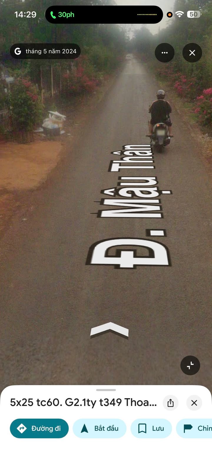 Bán Gấp Đất Mặt Tiền Mậu Thân, Tuy Hòa - 125m² Thổ Cư, 2.1 Tỷ