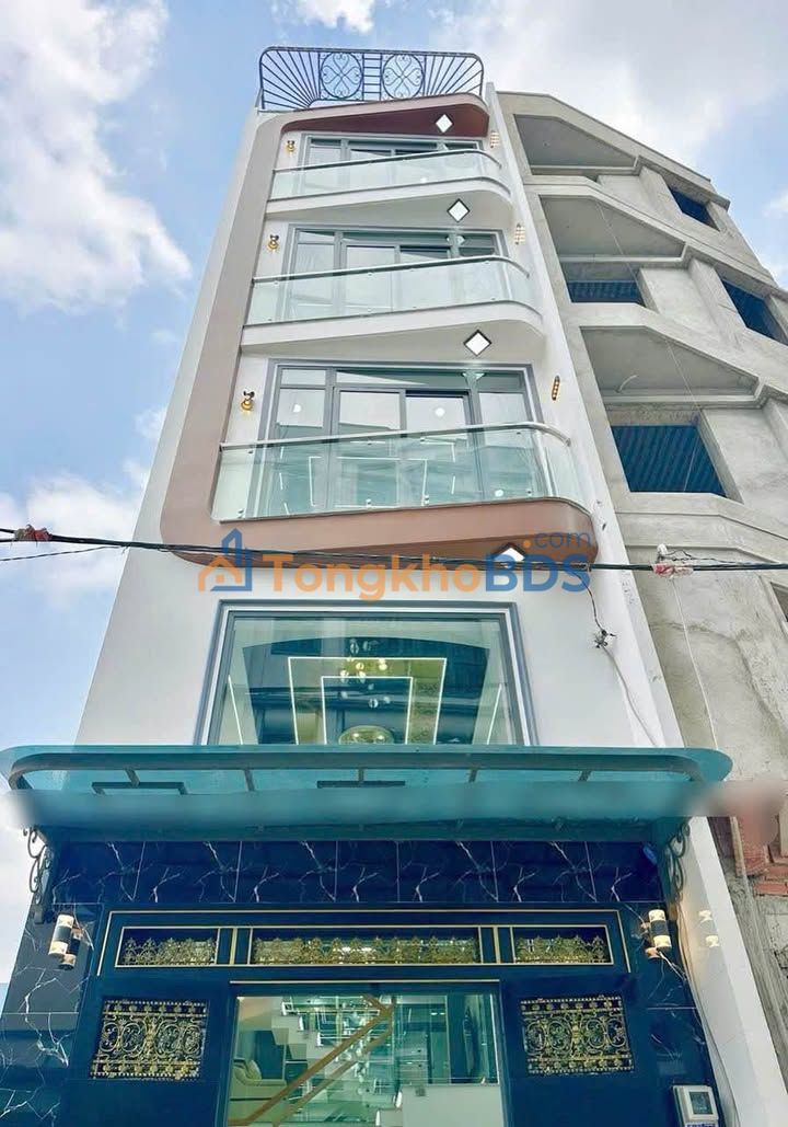 Nhà 4x13m Đường Mã Lò, Bình Tân - 7.4 Tỷ, Sổ Hồng, 5 PN