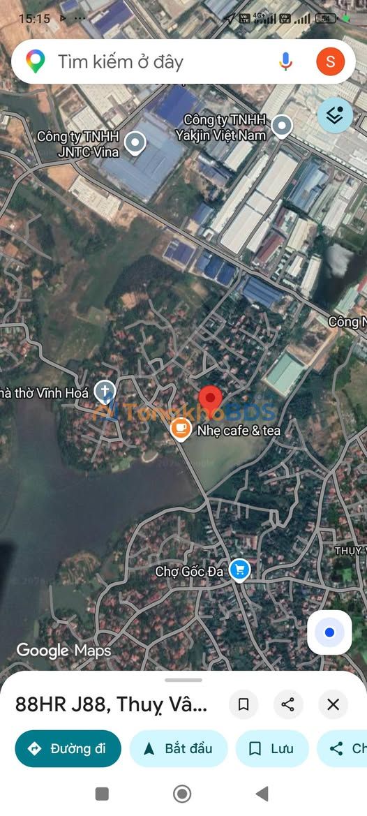 Bán đất Vĩnh Phú, Việt Trì 137.4m² - Sổ đỏ sẵn, view hồ